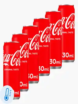 Flink Coca-Cola Regular 33cl 6x aanbieding