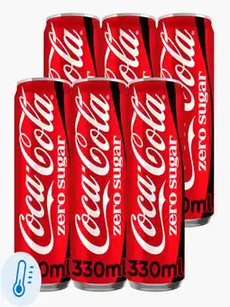 Flink Coca-Cola Zero 33cl 6x aanbieding