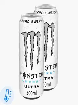 Flink Monster Energy Ultra 50cl 2x aanbieding