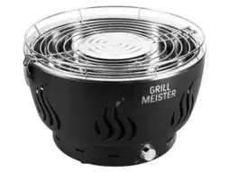 Lidl GRILLMEISTER Houtskool-BBQ met ventilatie aanbieding