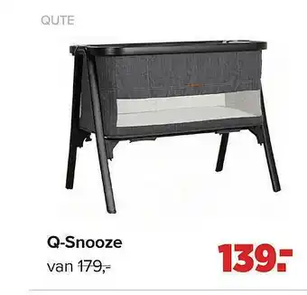Baby-Dump Qute Q-Snooze Campingbedje aanbieding