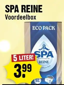 Dirck 3 spa reine aanbieding