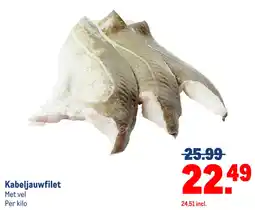 Makro Kabeljauwfilet aanbieding