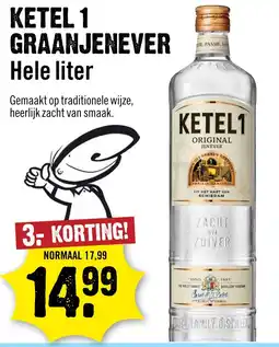 Dirck 3 ketel 1 graanjenever aanbieding
