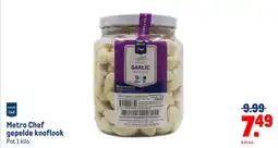 Makro Metro Chef gepelde knoflook aanbieding