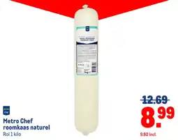 Makro Metro Chef roomkaas naturel aanbieding