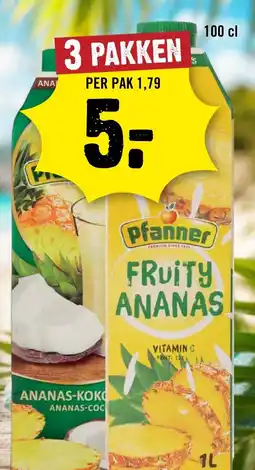 Dirck 3 Pfanner fruity ananas aanbieding