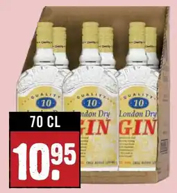 Dirck 3 Quality 10 London Dry Gin aanbieding