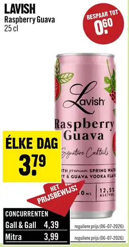 Dirck 3 Lavish Raspberry Guava aanbieding