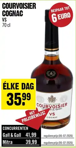 Dirck 3 courvoisier cognac aanbieding