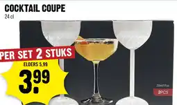 Dirck 3 elders cocktail coupe aanbieding