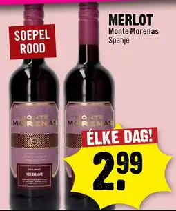 Dirck 3 Monte Morenas Merlot aanbieding