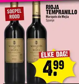 Dirck 3 Marqués de Mejia Rioja Tempranillo aanbieding