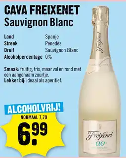 Dirck 3 Cava Freixenet Sauvignon Blanc aanbieding