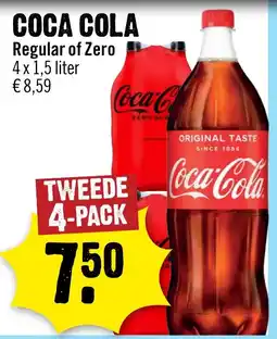 Dirck 3 Coca Cola Regular of Zero aanbieding
