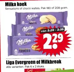 Dirck 3 Milka koek aanbieding