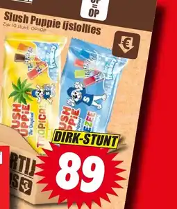 Dirck 3 Slush Puppie ijslollies aanbieding