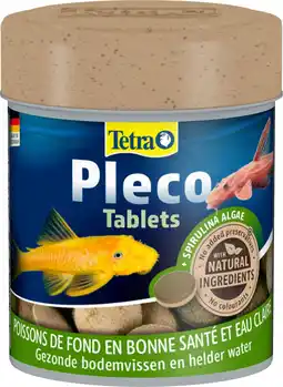 Pets Place Tetra Plecomin Tabletten - Vissenvoer - 120 stuks aanbieding