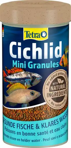 Pets Place Tetra Cichlid Mini Granules - Vissenvoer - 250 ml aanbieding
