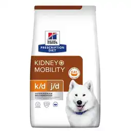 Pets Place Hill's Prescription Diet K/D + Mobility - Kidney + Joint Care Zak - Hondenvoer - Kip 4 kg aanbieding