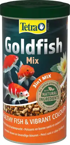 Pets Place Tetra Pond Gold Mix Goudvissenvoer - Vijvervoer - 1 l aanbieding