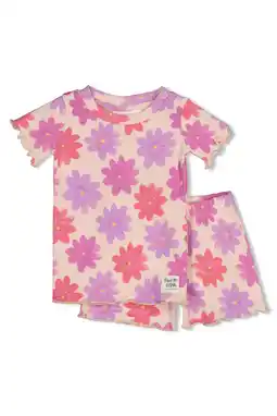 Wehkamp Feetje shortama Bibi Bloom roze/lila aanbieding