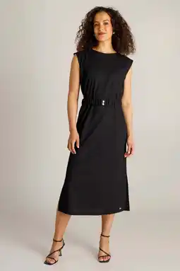 Wehkamp Ivy Beau jersey jurk zwart aanbieding