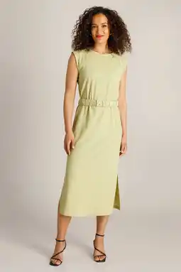 Wehkamp Ivy Beau jersey jurk lichtgroen aanbieding