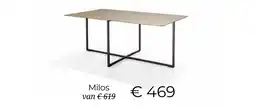 Baenks Milos aanbieding