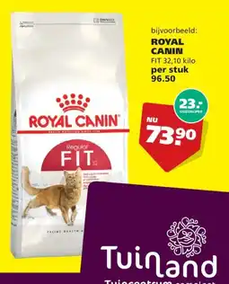 Tuinland royal canin fit 32 aanbieding