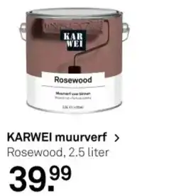 Karwei KARWEI muurverf aanbieding