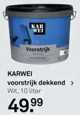 Karwei karwei voorstrijk dekkend aanbieding