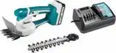 Bol.com Makita Accu Grasschaar en Buxusschaar UM110DWYX aanbieding
