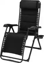 Bol.com Travellife Barletta Relax Stoel - Zwart aanbieding