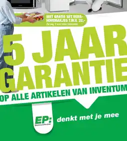 EP instagram.com/epnederland aanbieding