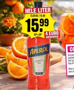 Dirck 3 Aperol Aperitivo 100 cl aanbieding