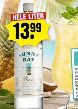 Dirck 3 Sunny Bay Rum Wit HELE LITER aanbieding