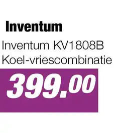 EP Inventum KV1808B Koel-vriescombinatie aanbieding