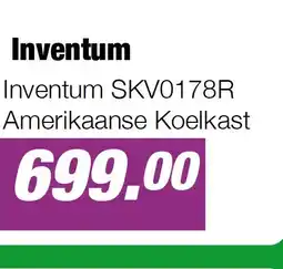 EP Inventum SKV0178R Amerikaanse Koelkast aanbieding