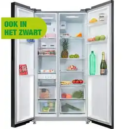 EP Inventum SKV0178B Amerikaanse Koelkast aanbieding