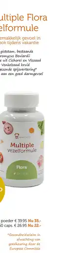 De Rode Pilaren DRP Multiple Flora vezelformule aanbieding