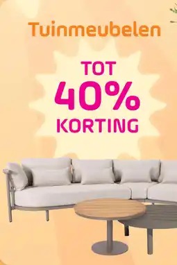 Coppelmans Tuinmeubelen tot 40% KORTING aanbieding