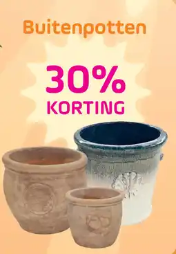 Coppelmans Buitenpotten 30% KORTING aanbieding