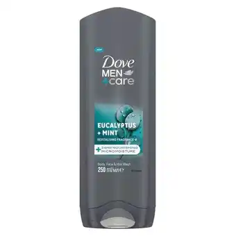 Trekpleister Dove Men+Care Eucalyptus + Mint Douchegel aanbieding