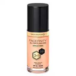 Trekpleister Max Factor Facefinity All Day Flawless N45 Warm Almond Foundation aanbieding