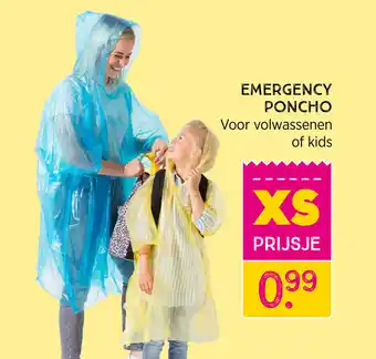 Xenos Emergency Poncho aanbieding