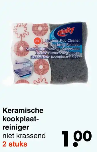 Wibra Keramische kookplaat- reiniger aanbieding