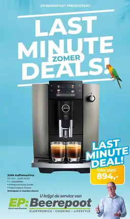 EP Beerepoot Jura koffiemachine aanbieding