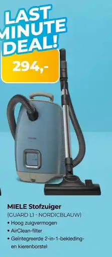 EP Beerepoot MIELE Stofzuiger aanbieding