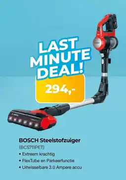 EP Beerepoot BOSCH Steelstofzuiger aanbieding